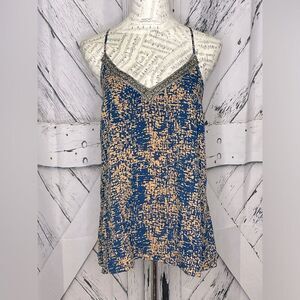Plenty by Tracy Reese T-Back Tank Top Beaded Neckline 4